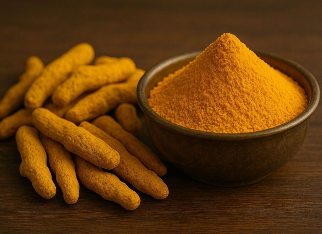 Turmeric Fingers & Turmeric Powder